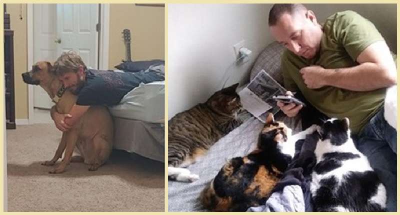 10 uomini che erano irremovibili contro gli animali in casa e ora li chiamano i loro figli